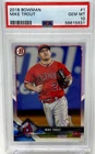 2018 Bowman #1 Mike Trout PSA 10