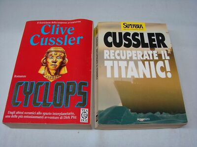 (Cussler) Recover the Titanic + Cyclops TEA