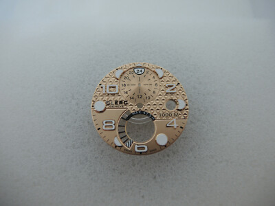 CLERC Hydroscaph GMT 1000 M Zifferblatt, Power Reserve, watch dial