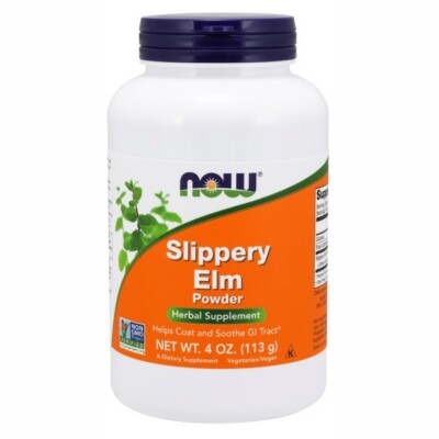 Slippery Elm Powder 4 Oz By Now Foods