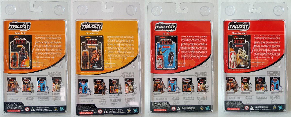STAR WARS ORIGINAL TRILOGY COLLECTION VINTAGE STYLE FIGURES