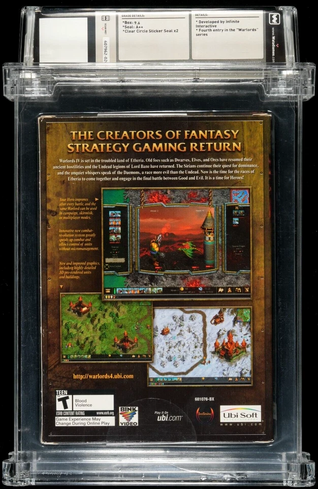 Warlords IV: Heroes of Etheria, WATA 9.6 A++ - Image 2 of 4