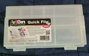 NEW ArtBin Art Bin Quick Flip Art Craft Supply Box Organizer 9" X 5"   8280AB