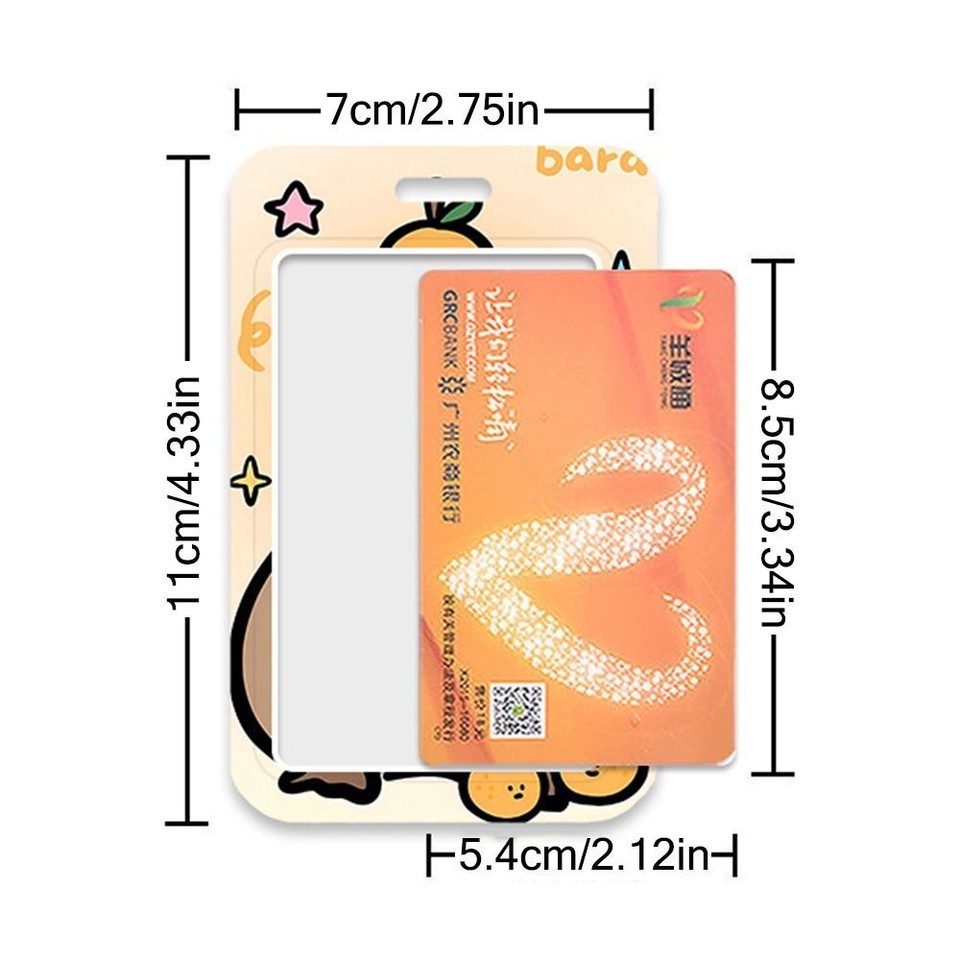 Plastic Card Holder Multifunctional Card Case School Office eBay