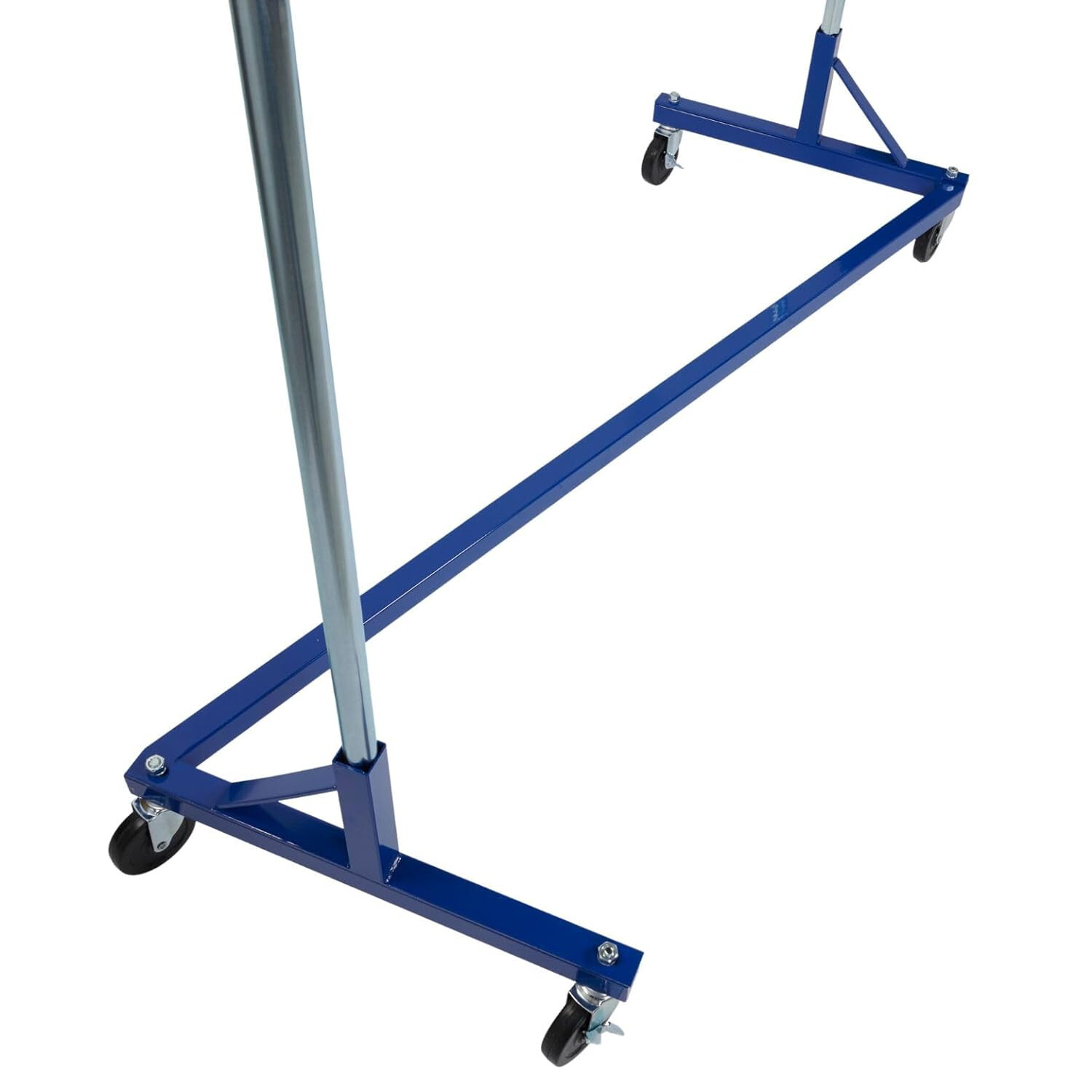 Clothing Garment Rack Z-Truck Rolling W Extra Bar OSHA Heavy Duty 500 Pounds