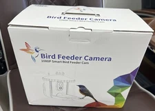 Original Smart Bird Feeder with Camera and Solar Powered. Waterproof, Wi-fi, NEW