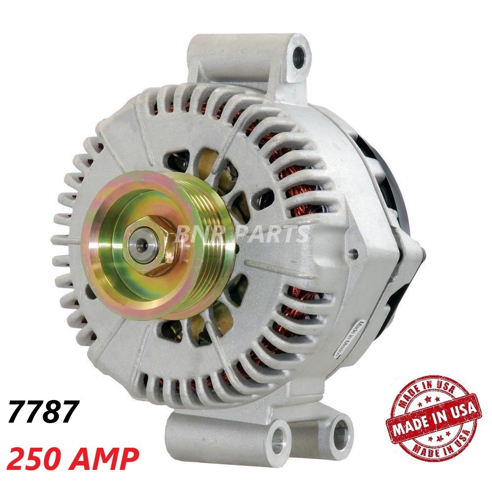 250 Amp 7787 Alternator Ford GT Explorer Mercury High Output Performance NEW HD