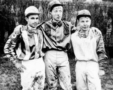 Jockeys Sebastian Perez William Weingart and Hedley Woodhouse whos .. Old Photo