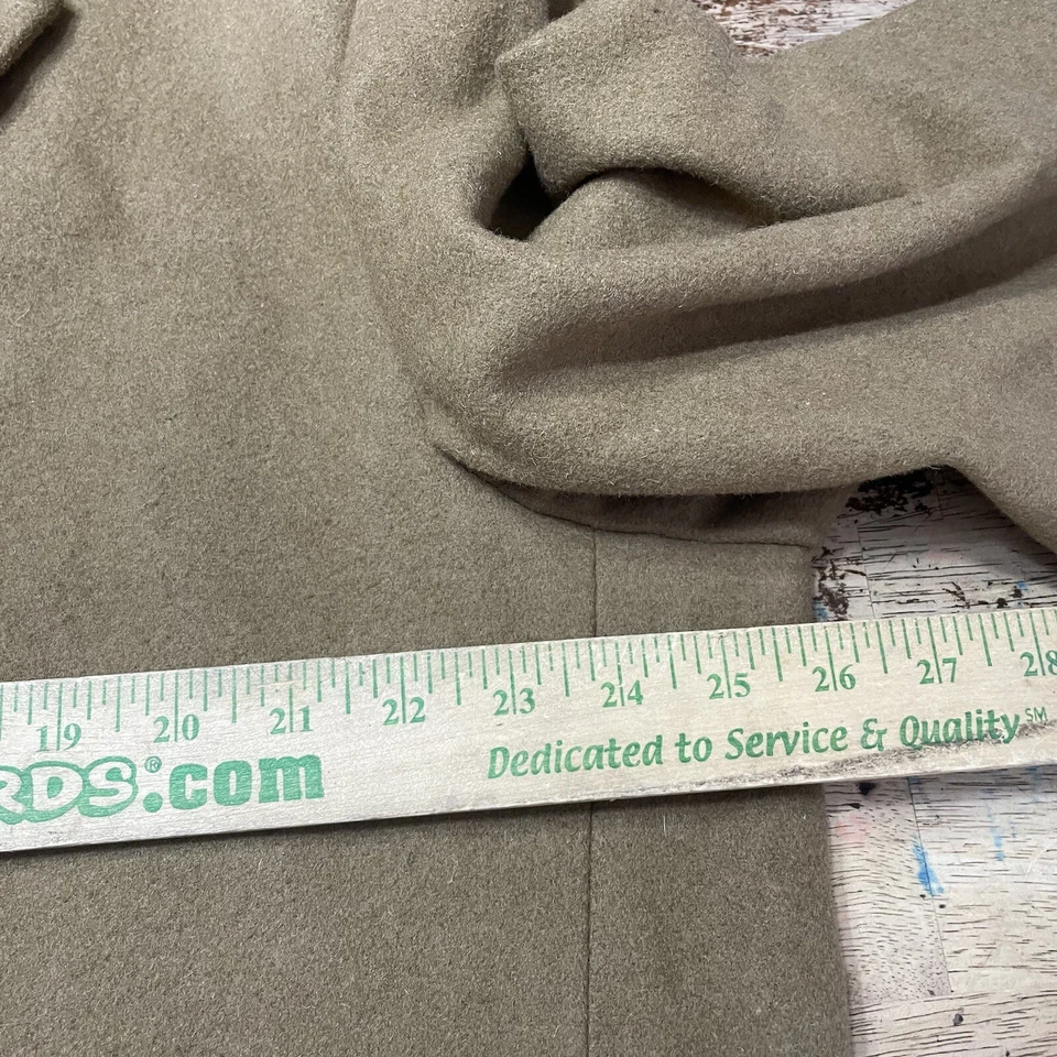 Abrigo de lana Cianni Cellini marrón para hombre talla 46R Foto 4 de 4