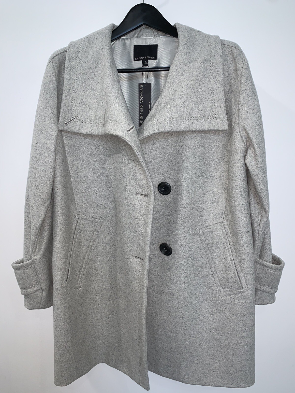 Mario Bellucci Exclusively for Banana Republic Melton Funnel Cocoon