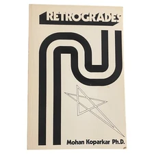 VTG Retrogrades Paperback By Koparkar, Mohan 1980 Mohan Enterprises Astrology