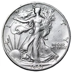 1941-S Walking Liberty Half Dollar In AU Condition