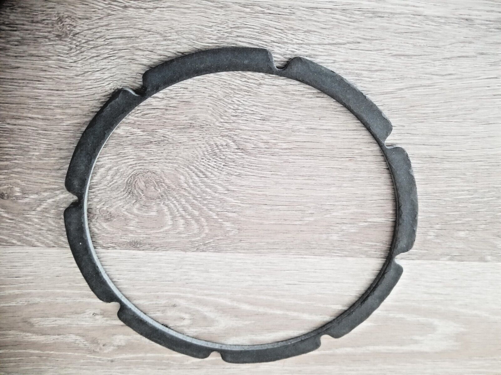 Vintage NOS 10" diameter paper speaker gasket black