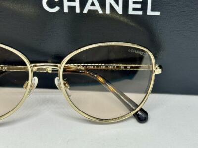 【AKIKO】シャネル　2182-S サングラス　チェーンデザインフレーム Chanel Women Sunglasses Chain Design 2182-S Gold Frame