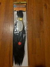 pure virgin remy hair color 1 length 18  soft and silky hair