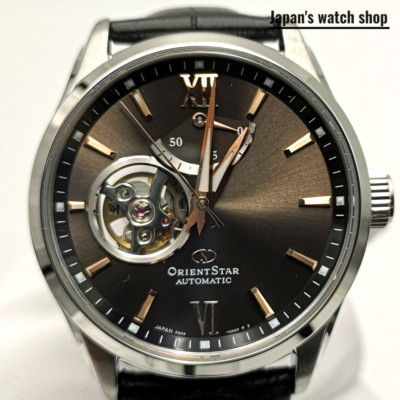 ORIENT STAR RK-AT0007N Black Mechanical Automatic Skeleton Mens Watch New in Box