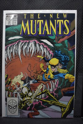 The New Mutants #70 Direct Marvel 1988 Cannonball Magik Warlock Sunspot 9.0