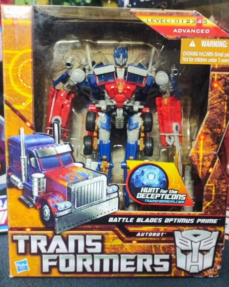 Transformers battle blades optimus prime sale