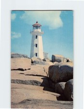 Postcard Peggy's Cove Light Nova Scotia Canada