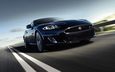 Cars jaguar xk special Desk Mat Stitched