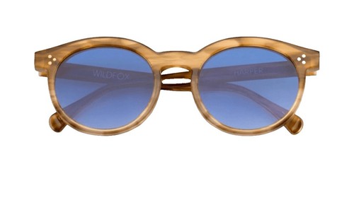 Womens WILDFOX COUTURE Pearl White Rare Bel Air Twiggy Sunglasses