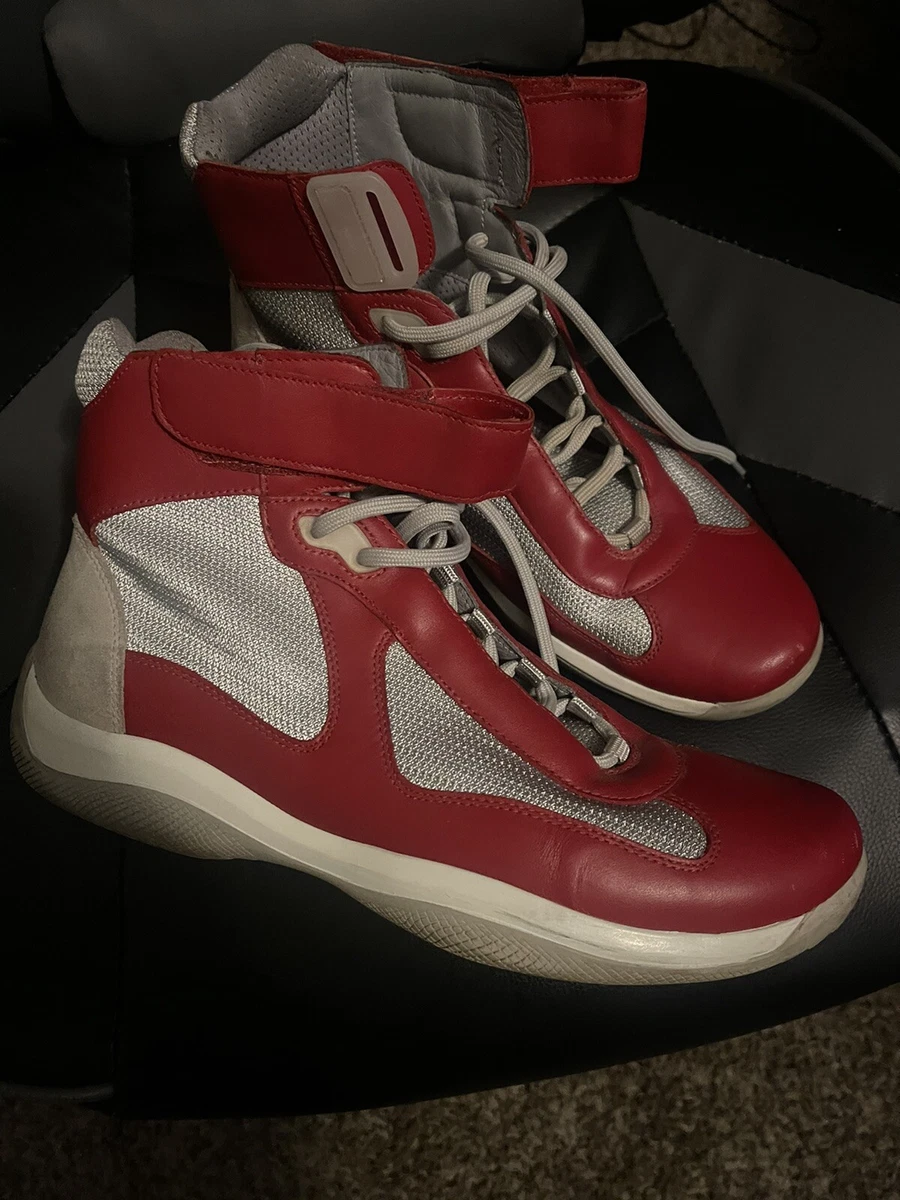 Prada trainers high top top