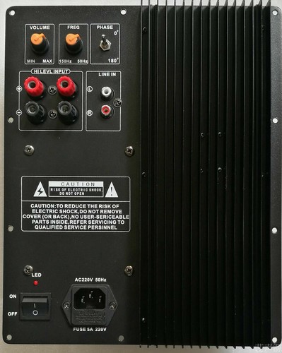 200W Subwoofer Amplifier Board Low Pass 