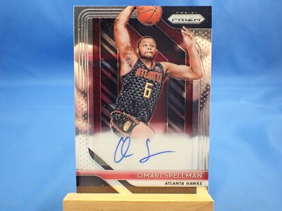 Omari Spellman Prizm 18-19 2018 RC Rookie Autograph Auto
