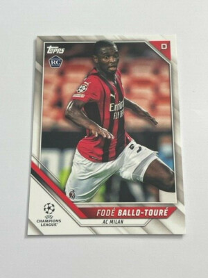 Topps Champions League Soccer Flagship 2021/22 AC Milan Fode Ballo-Toure RC