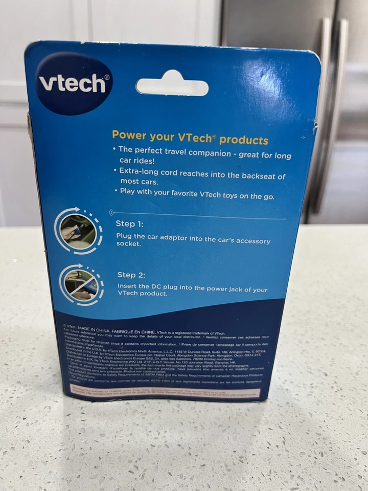 VTech Car Adaptor | Use with all compatible VTech Products model: 80-091310. B5 - Image 4 of 4