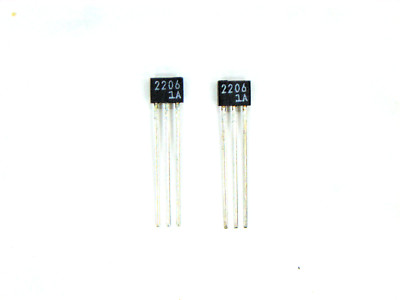 RN2206 ''Original'' Toshiba   Digital Transistor with Resistor 2 pcs