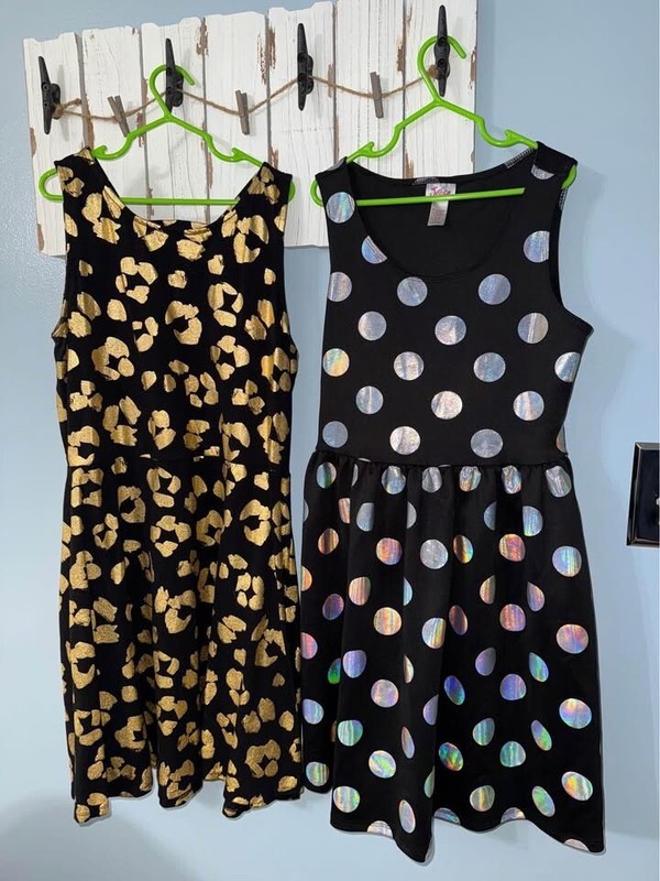LOOKS NEW 15 Girl's Dresses Summer Fall Winter Sizes 9-16 & Cardigan