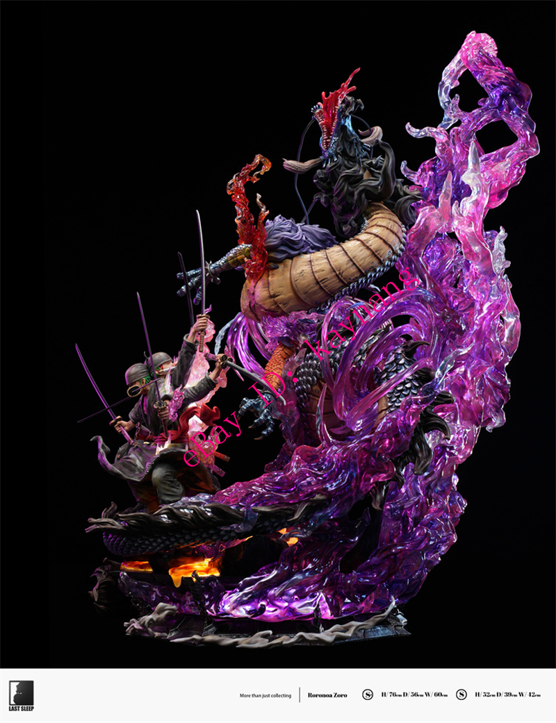 【さっつ】LAST SLEEP STUDIO ゾロvsカイドウ sサイズ LAST SLEEP Studio One Piece Roronoa Zoro VS Kaidou Resin