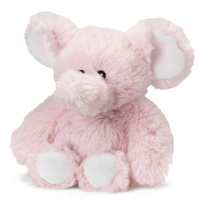 WARMIES 13'' Cozy Plush Pink Elephant