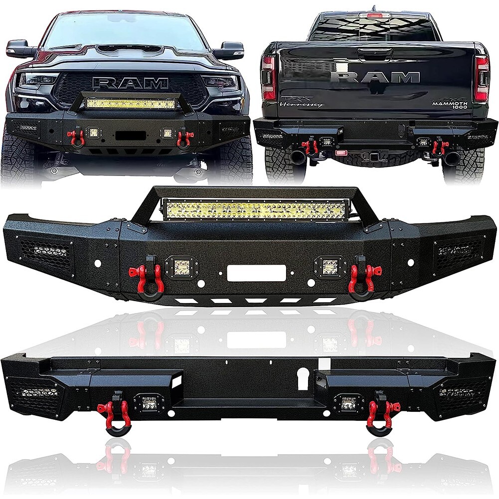 Vijay Front/Rear Bumper Compatible 2021-2023 Dodge RAM 1500 TRX w