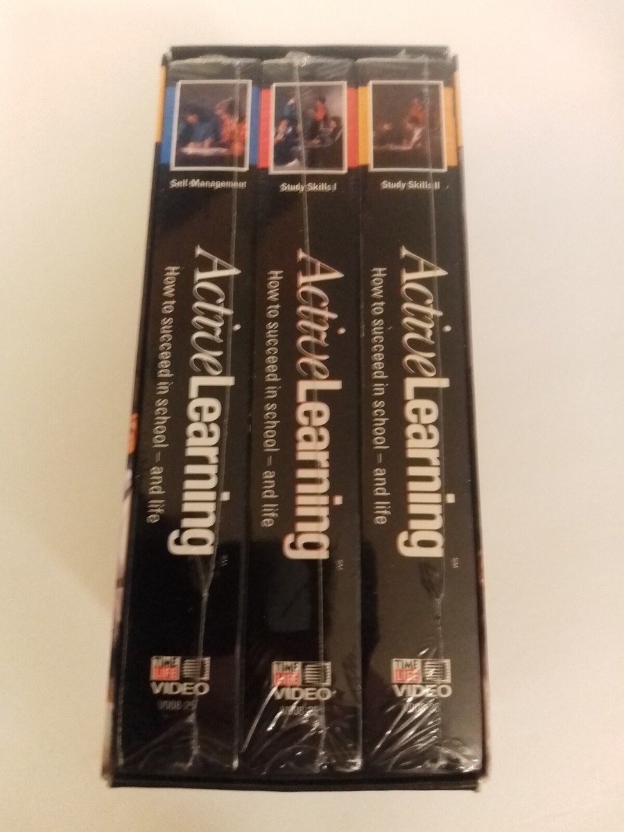 Active Learning How To Succeed In School And Life VHS Box Set 3
