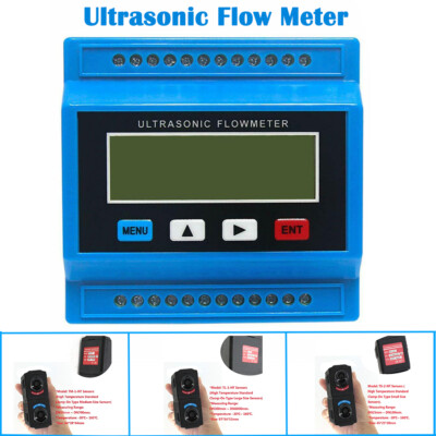 Module Ultrasonic Flowmeter Liquid Flow Meter DN25~6000mm High Temp Transducer