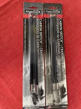 2 Sets Of Carbon Sketch Pencils 2/Pkg-#595-BP  General Drawing Crayon Fusian USA