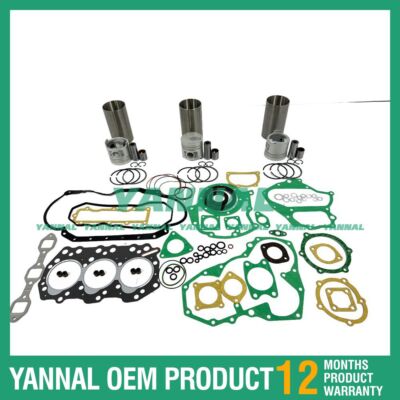 New high quality S3Q2 Overhaul Kit With Gasket Set For Mitsubishi S3Q2 Engine