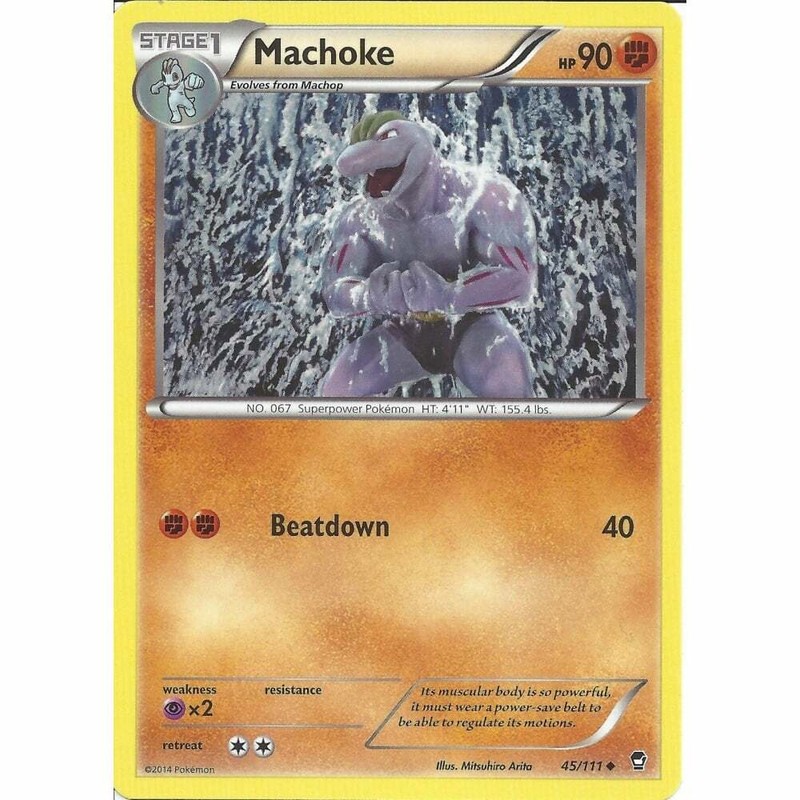 45/111 Machoke | Uncommon: Pokemon Trading Card Game XY-03 Furious Fists