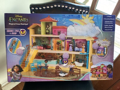 Hard To Find!! Disney Encanto Magical Casa Madrigal House Playset