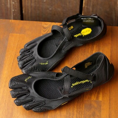 Vibram Five Fingers Women's V-Soul Barefoot Shoes Black 18W7201 Multi-size JP