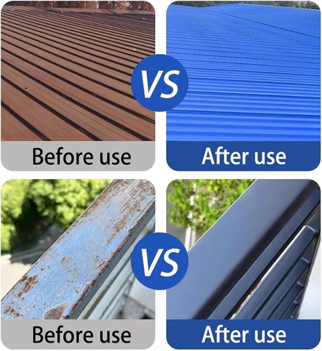 500g Rust Conversion Paint Metallic Paint for Metal Rust Converter Weatherproof - Picture 14 of 22