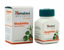 Himalaya Herbal Original MANJISHTHA Skin Wellness 60 Tabs, FREE SHIP