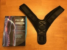 Posture Corrector Unisex Upper Clavicle Support Adjustable Brace NWT FAST SHIP