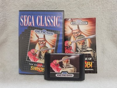 Revenge of Shinobi CIB Sega Classic (Sega Genesis, 1989)