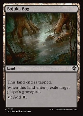 Bojuka Bog 363 NM Secrets of Strixhaven Commander MTG SI