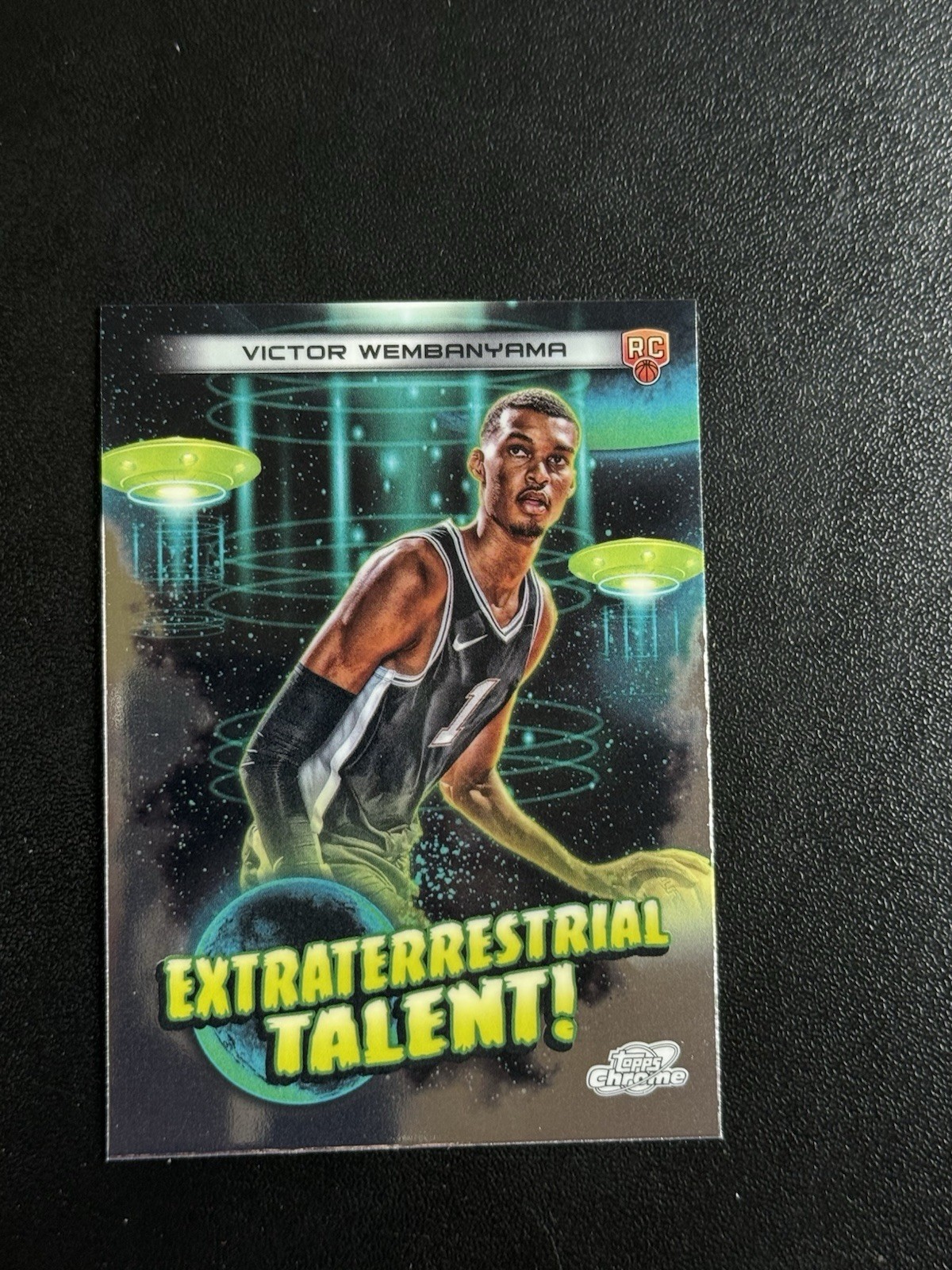 Victor Wembanyama 2023 Topps Chrome Cosmic #ET-16 Extraterrestrial 