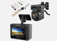 Kenwood DRV-A510W DashCam 2.0" LCD 2K Front & HD Rear Cam Wireless 20GB SD HW