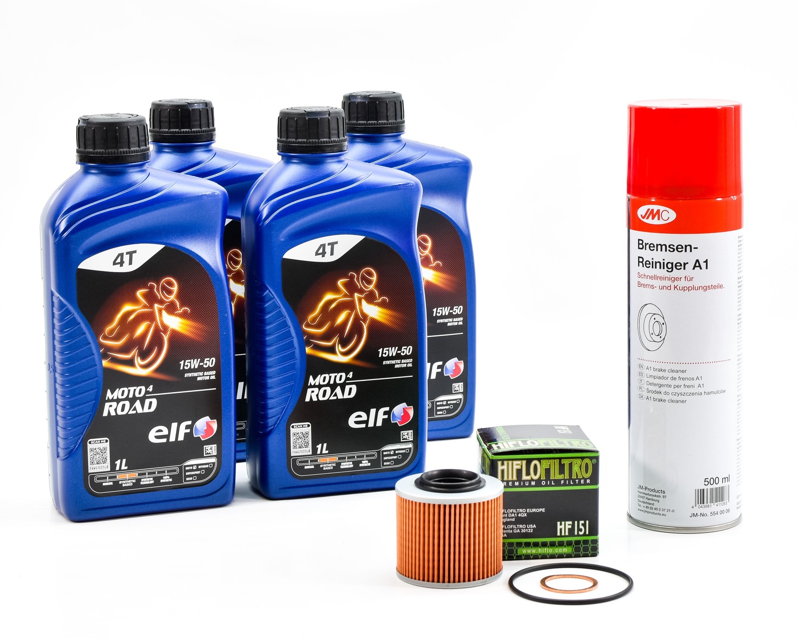 Kit vidange ELF 15W50 pour moto BMW F 650 CS Scarver 2002-2003